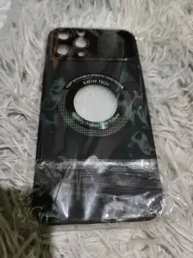 Cover Casing Iphone 12 Promax Macaron Big Lens hitam