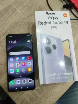 Xiaomi note 14 5G 12/512gb fulset like new
