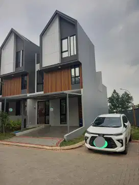 Dijual Cepat Rumah Hoek Minimalis Cantik Cluster Baru Kotwis Cibubur