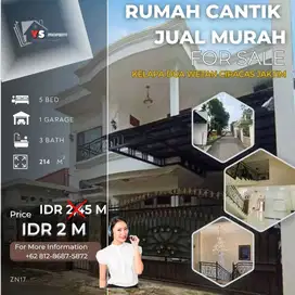 CIRACAS KELAPA DUA WETAN RUMAH CANTIK 2 LT JUAL MURAH CEPAT NEGO! ZN17