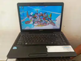 JUAL LAPTOP TOSHIBA C640 INTEL PENTIUM RAM4GB HDD320GB WIN7 OFFICE2010