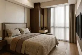 Apartemen Gold Coast Mewah 3BR 81m Full Furnished Tinggal Bawa Koper