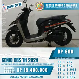 HONDA GENIO CBS TH 2024 JUAL CASH ATAU KREDIT,TUKAR TAMBAH