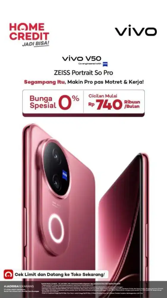 Cicilan ringan bersama Home Credit