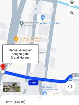 Tinggal 3 Tanah d bwh hrg Pasar Surabaya dk Wiyung Kebraon Gunungsari