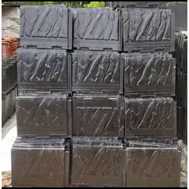 GENTENG BETON CP FLAT STONE HITAM