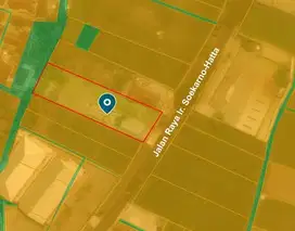 Di Jual  Tanah Strategis Jalan Ir Soekarno Kota Blitar