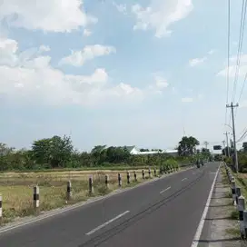 Dekat SMA 1 Godean, Tanah Tepi Jl Sidokarto Jogja, SHM Cocok Investasi