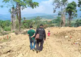 Tanah Murah di Bogor View Gunung Sawah dekat Jakarta Depok Bekasi SHM