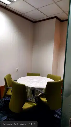 SEWA KANTOR DI JAKARTA SELATAN SUDIRMAN 209M2 FURNISHED 230K NEGO