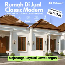 DiJual Rumah Gaya Classic di Boyolali Kota, 3mnit Pemkab & Toll