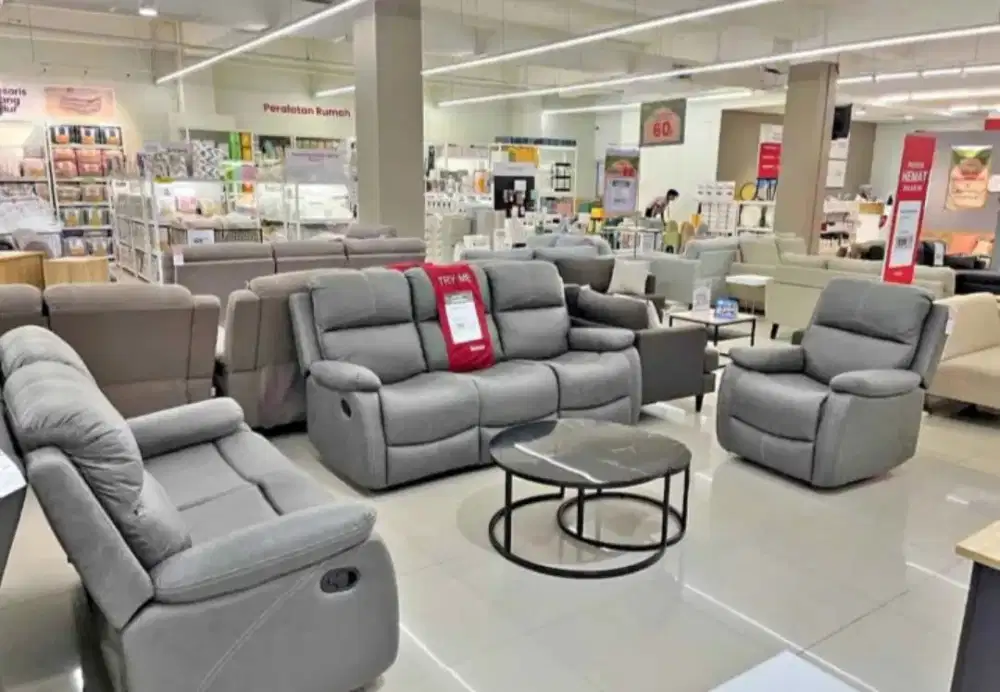 Promo obral murah isi Rumah Sofa Set Recliner