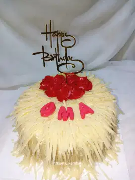 Kue ulang tahun keju gondrong