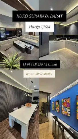 Dijual Ruko Darmo Park 1 Mayjend Sungkono