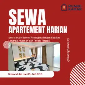 Sewa apartement harian/transit bassura city termurah