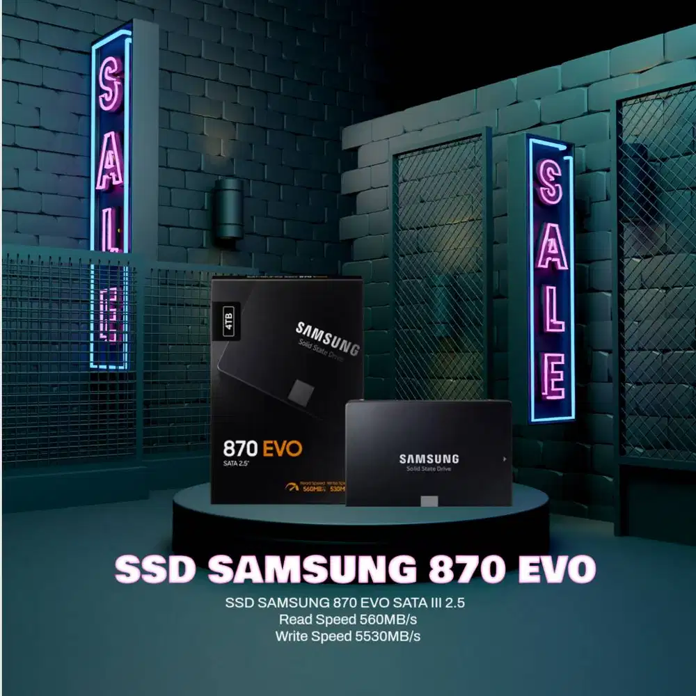 Jual SSD SAMSUNG 870 EVO
