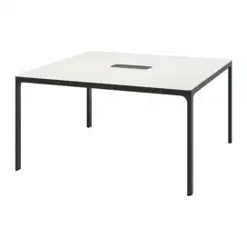 Meja Rapat Konferensi Meeting Table IKEA BEKANT kondisi bagus