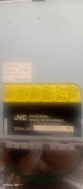 JVC XG506S Bekas - Copotan