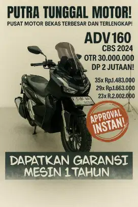 ADV 160 CBS 2024: Gaya Adventure Tangguh, Siap Jelajahi Setiap Jalan