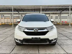 Honda Crv 1.5 AT turbo. Tahun 2018. Putih. Low km. Perfect cond