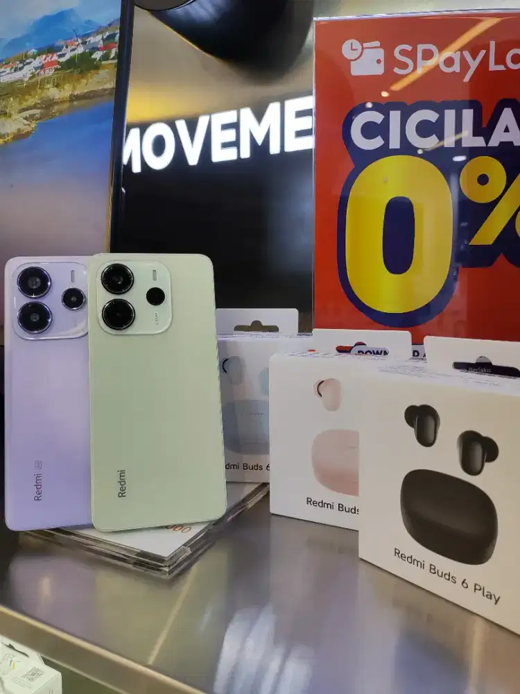 REDMI NOTE 14 & REDMI NOTE 14 5G SETIAP PEMBELIAN FREE BUDS 6 PLAY