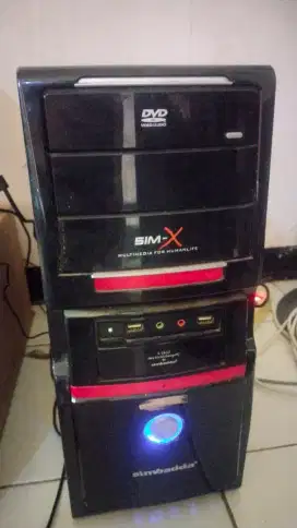 PC + Monitor game ringan i3 3240