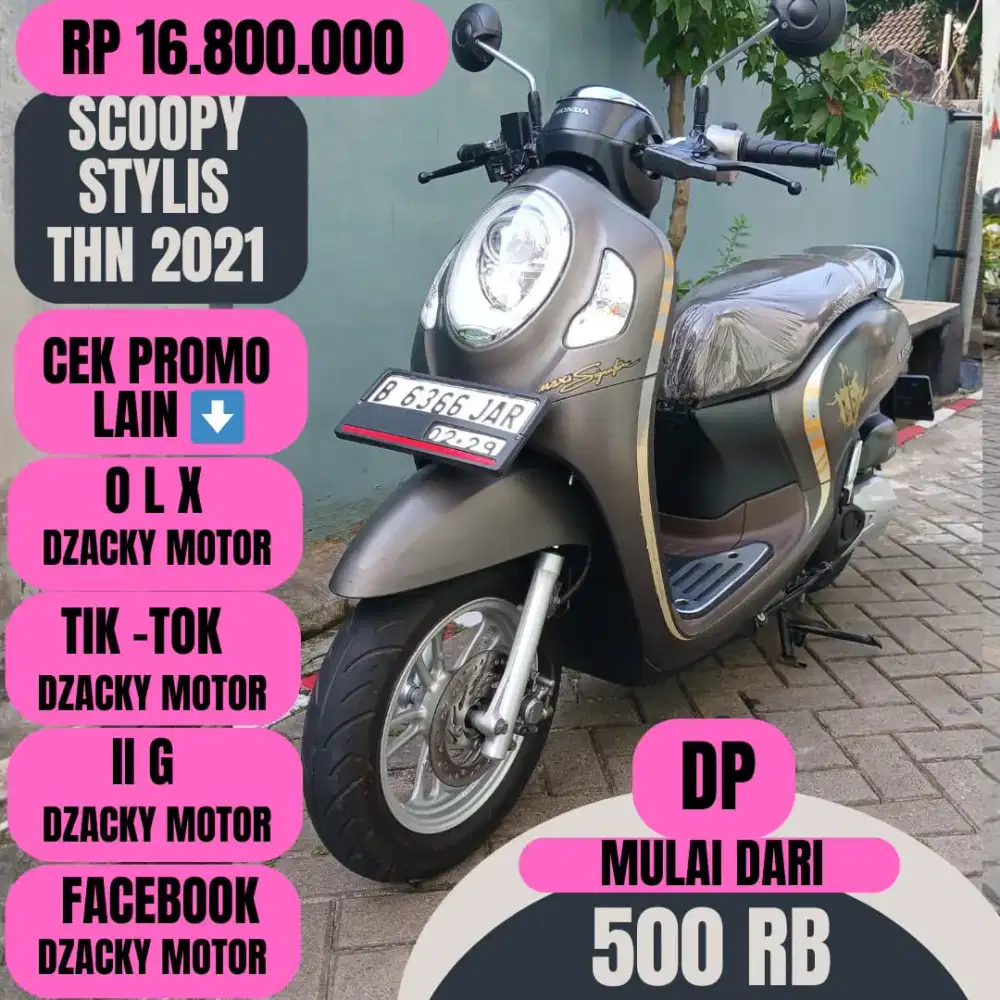 SCOOPY STYLIS THN 2021