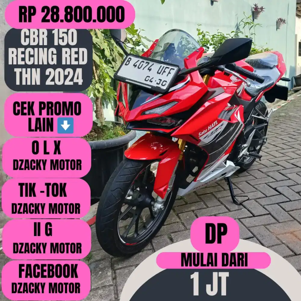 CBR 150 RESING RED THN 2024