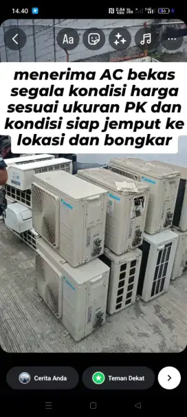 Jual beli AC bekas