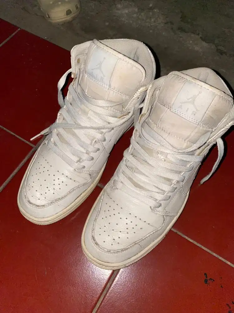 NIKE AIR JORDAN HIGH FULL WHITE