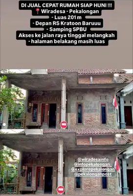 Dijual tanah dan bangunan