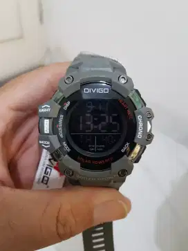 Jam Tangan Digital Pria Divigo Original mirip Casio Gshock G-Shock