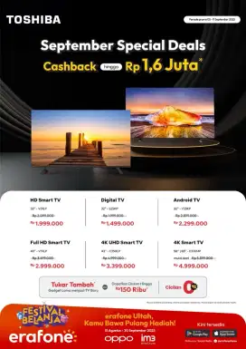 Tv android promo cashback