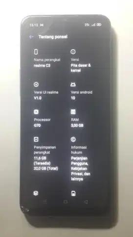 Dijual Realme C3