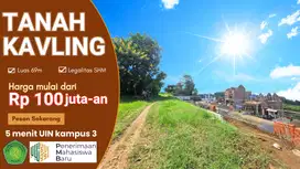 TANAH MURAH KOTA MALANG 1 MENIT UIN MALANG SHM