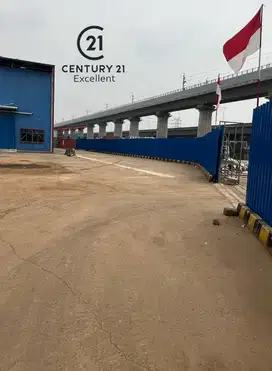 DISEWAKAN LAHAN / OPEN STORAGE DI TAMBUN BEKASI