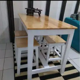 Meja makan full set