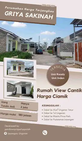 RUMAH MURAH TANPA BANK