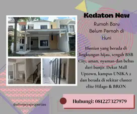Rumah Ready Kedaton BSB City Custom New Belum Pernah Dipakai