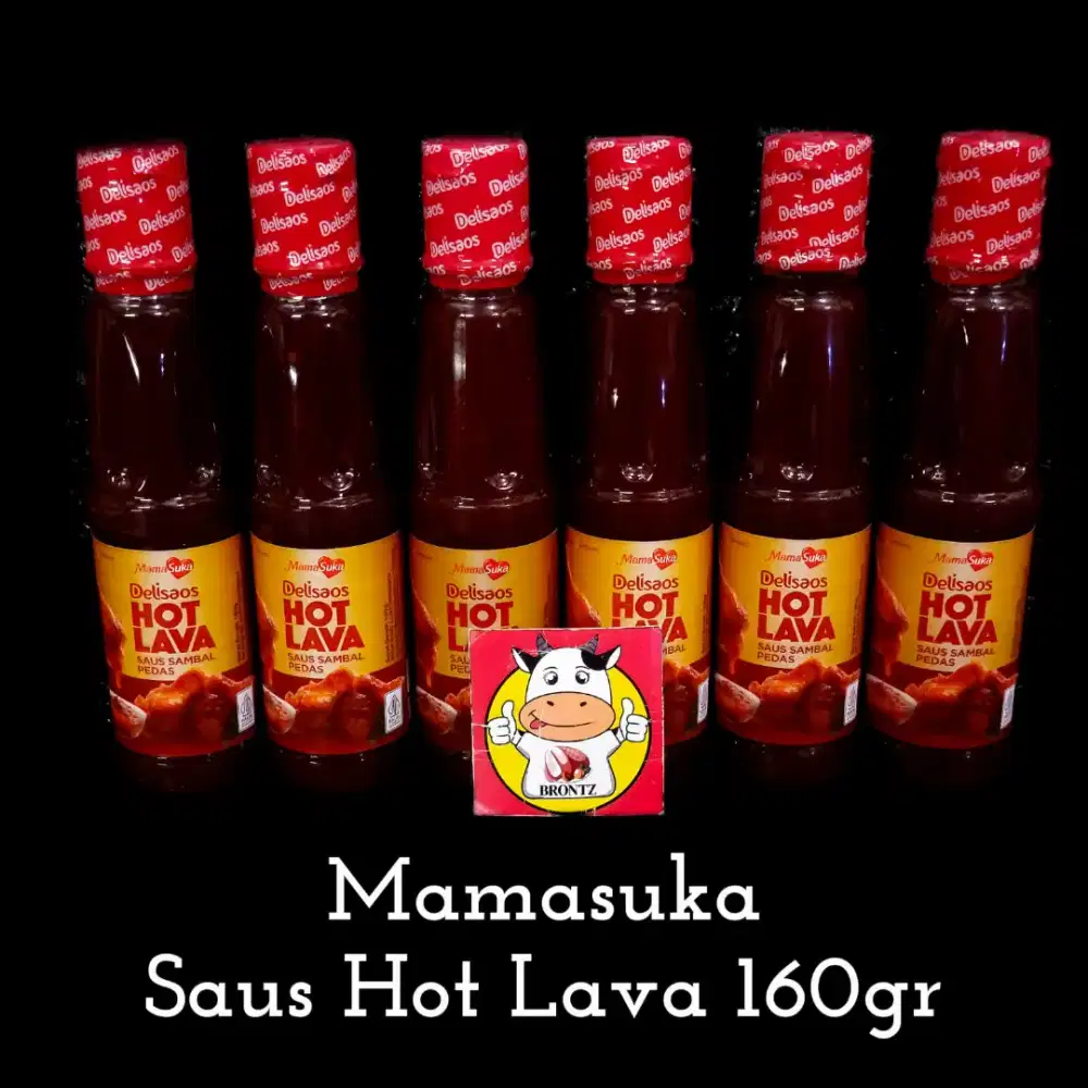 Mamasuka saus hot lava 160gr - Brontz jogja