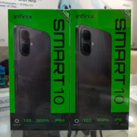 Infinix Smart 10 RAM 4+128GB,Baru fresh segel garansi resmi