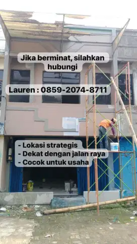 Ruko Murah Disewakan 2,5 lantai