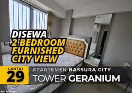 Sewa Tahunan 2 Bedroom Furnished Tower G Apartemen Bassura City