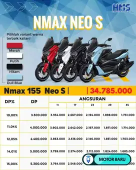 PROMO DP MOTOR BARU 800 RIBU N MAX NEO S