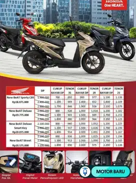 PROMO DP MOTOR BARU 
NEW BEAT STREET BAN DONAT 2025