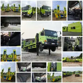 HINO LOHAN FM260JW ASLI LONG SELF LOADER 6X4 TRONTON ISTIMEWA SEKALI