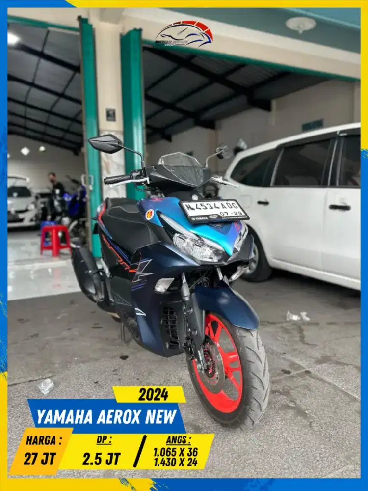YAMAHA AEROX NEW 2024 GASS POLL BOSSKU HIKMAH MOTOR KEPUH MALANG