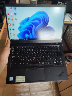 Jual laptop second fullset bergaransi Lenovo X1 Carbon G6