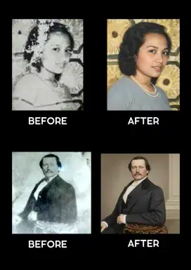 Jasa Restorasi Foto Rusak, Tua, atau Bernoda – Hasil HD & Cepat!