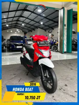 HONDA BEAT POP 2016 BEKAS BERKUALITAS BOSSKU HIKMAH MOTOR KEPUH MALANG